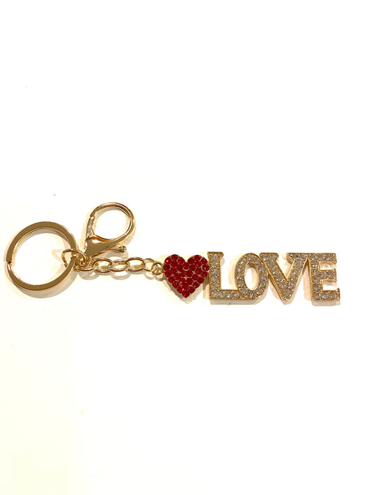 Love Bling Keychain