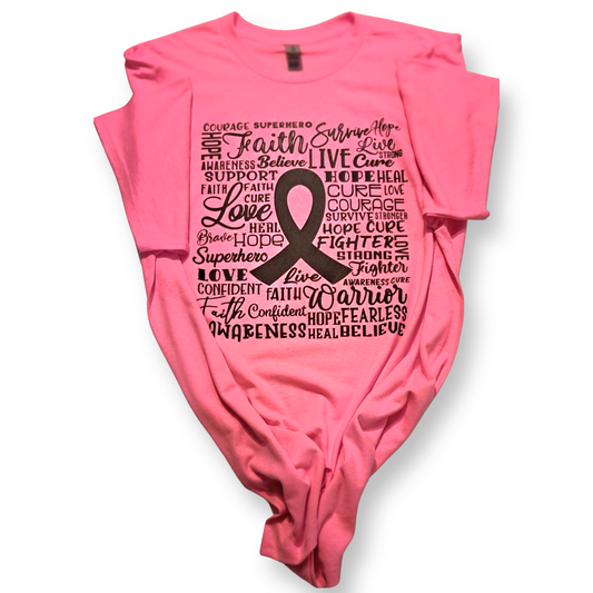 Hot Pink Cancer T-shirt